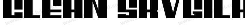 clean skvgilr字体转换